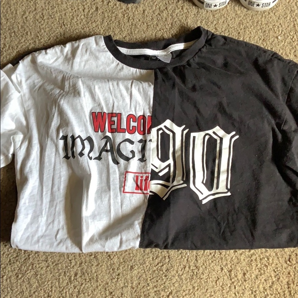Divided tee